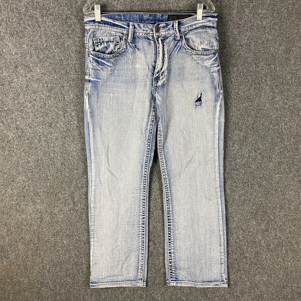 Axel Jeans Men's‎ 34x30 Treadwell Denim Ripped 100% Cotton Adults